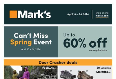 Mark's Flyer April 18 to 24