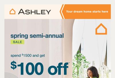 Ashley HomeStore Flyer April 17 to 24