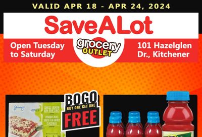 SaveALot Grocery Outlet Flyer April 18 to 24