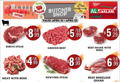 Al-Salam Supermarket Flyer April 16 to 22