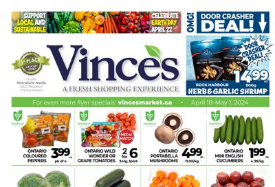 Vince's Market Flyer April 18 to May 1