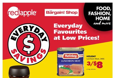 The Bargain Shop & Red Apple Stores Flyer April 18 to May 8