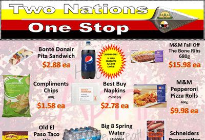 Two Nations One Stop Flyer April 19 to 25
