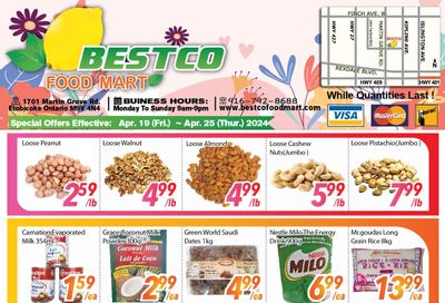 BestCo Food Mart (Etobicoke) Flyer April 19 to 25
