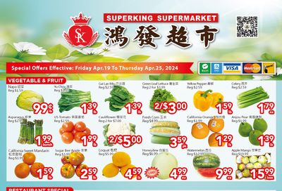 Superking Supermarket (North York) Flyer April 19 to 25