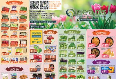 Oceans Fresh Food Market (Main St., Brampton) Flyer April 19 to 25