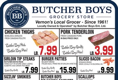 Butcher Boys Grocery Store Flyer April 19 to 25