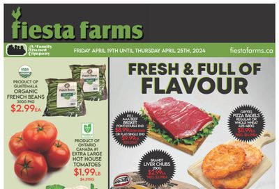 Fiesta Farms Flyer April 19 to 25
