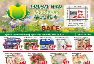 Fresh Win Foodmart Flyer April 19 to 25