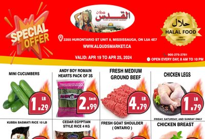 Al-Quds Supermarket Flyer April 19 to 25