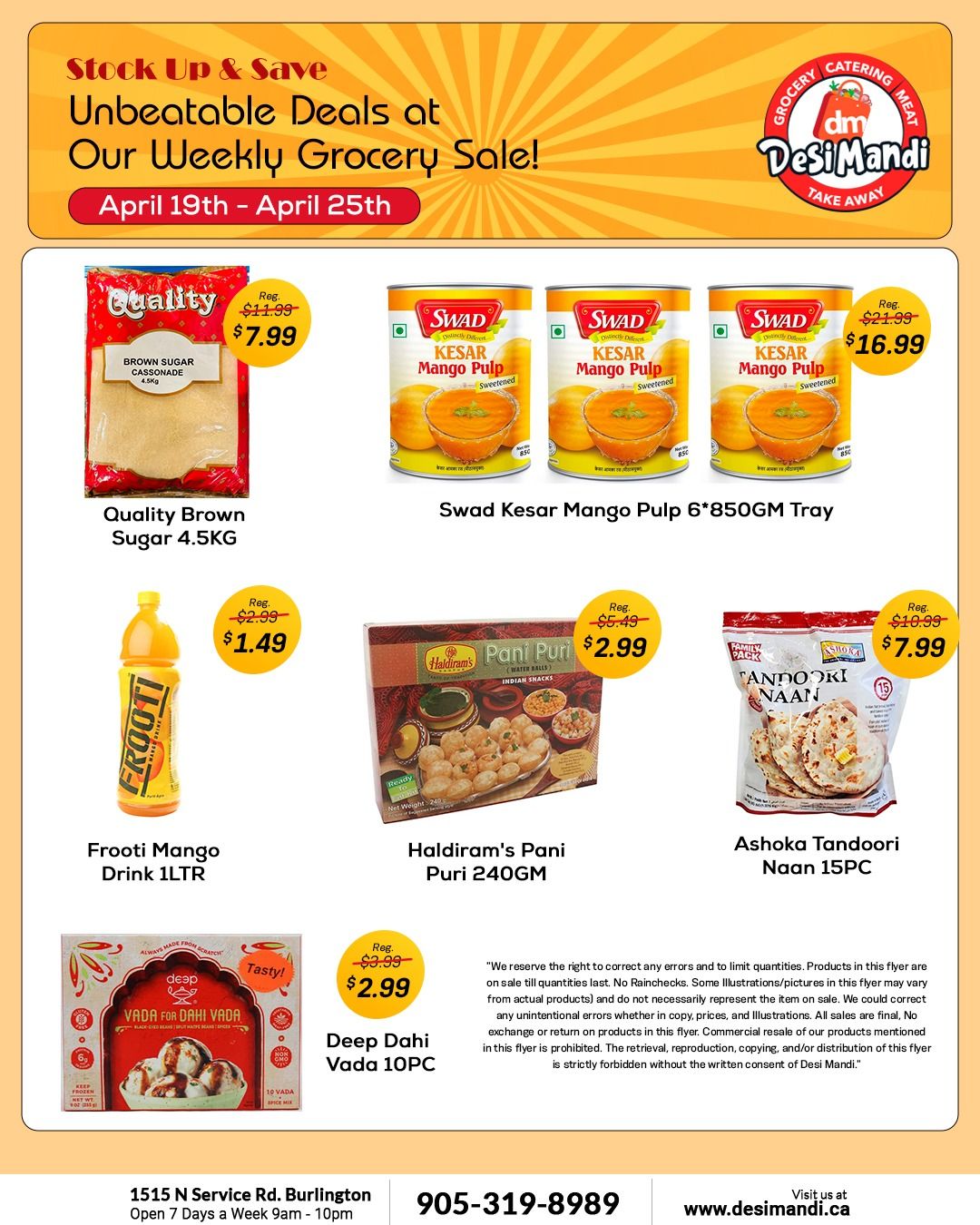 DesiMandi Flyer April 19 to 25