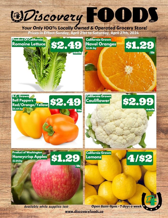 Discovery Foods Flyer April 21 to 27