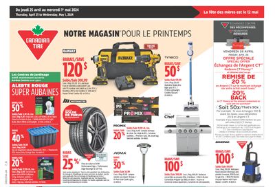 Canadian Tire (QC) Flyer April 25 to May 1