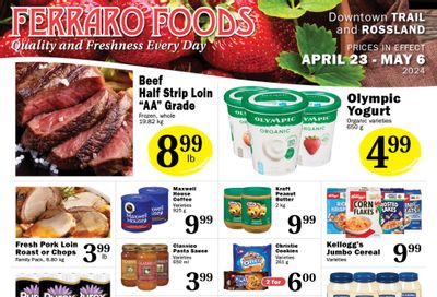 Ferraro Foods Flyer April 23 to May 6