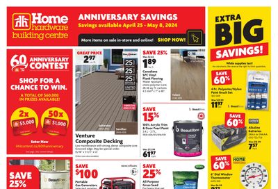Home Hardware Building Centre (ON) Flyer April 25 to May 1