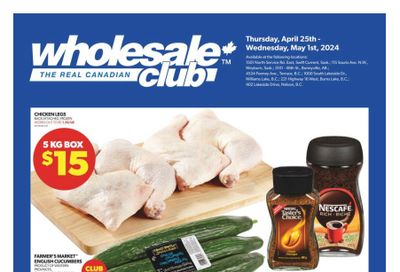 Real Canadian Wholesale Club Flyer April 25 to May 1