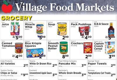 Village Food Market Flyer April 24 to 30