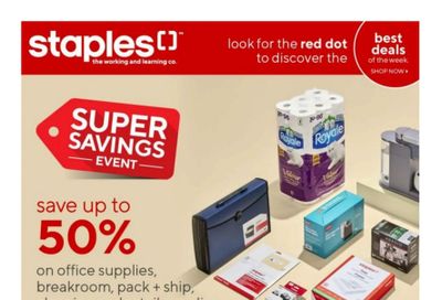 Staples Flyer April 24 to 30