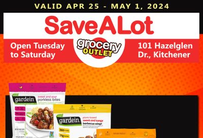 SaveALot Grocery Outlet Flyer April 25 to May 1