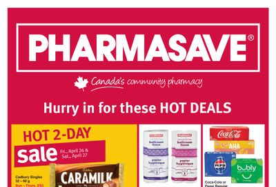 Pharmasave (ON & West) Flyer April 26 to May 2