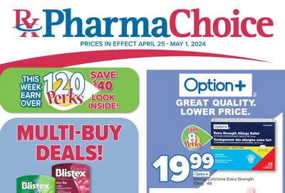 PharmaChoice (BC, AB, SK & MB) Flyer April 25 to May 1