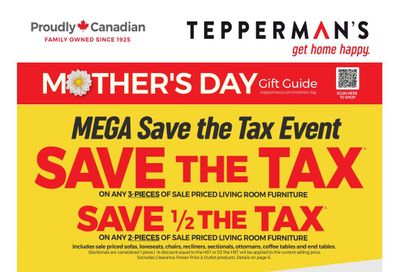 Tepperman's Flyer April 26 to May 2