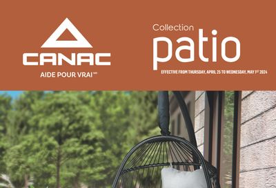 Canac Patio Flyer April 25 to May 1