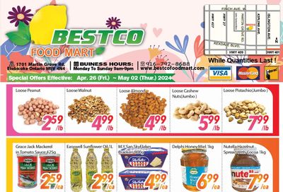 BestCo Food Mart (Etobicoke) Flyer April 26 to May 2