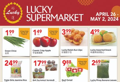 Lucky Supermarket (Edmonton) Flyer April 26 to May 2