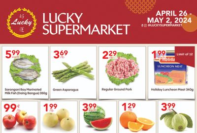 Lucky Supermarket (Winnipeg) Flyer April 26 to May 2