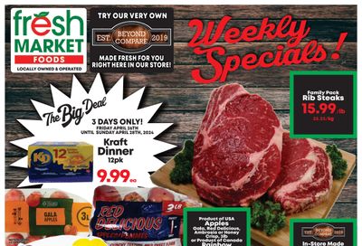 Fresh Market Foods Flyer April 26 to May 2