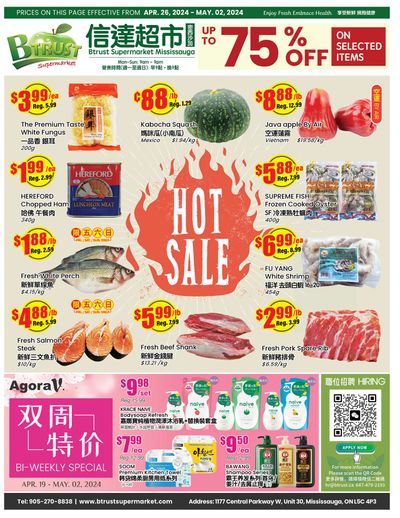 Btrust Supermarket (Mississauga) Flyer April 26 to May 2