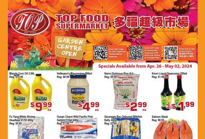 Top Food Supermarket Flyer April 26 to May 2