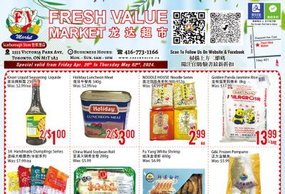 Fresh Value (Scarborough) Flyer April 26 to May 2