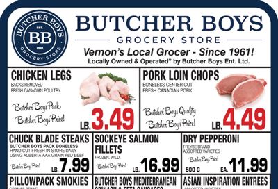 Butcher Boys Grocery Store Flyer April 26 to May 2