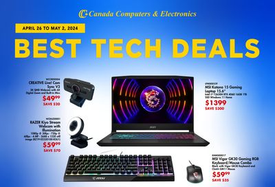 Canada Computers Flyer April 26 to May 2