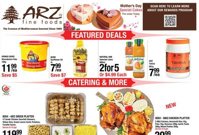 Arz Fine Foods Flyer April 26 to May 2