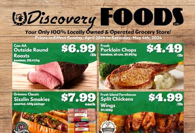 Discovery Foods Flyer April 28 to May 4