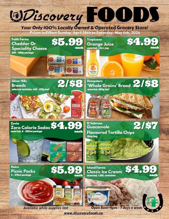 Discovery Foods Flyer April 28 to May 4