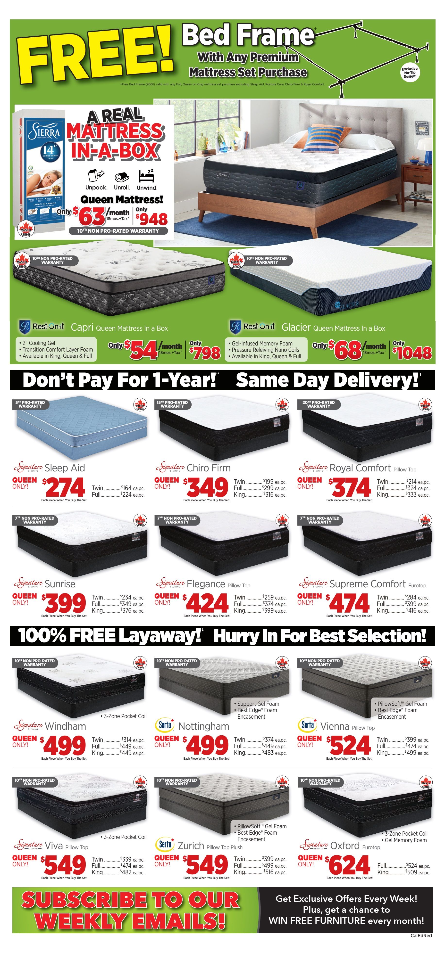 Surplus Furniture & Mattress Warehouse (Red Deer) Flyer April 29 to May 5