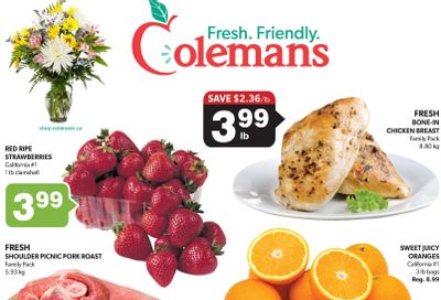 Coleman's Flyer May 2 to 8