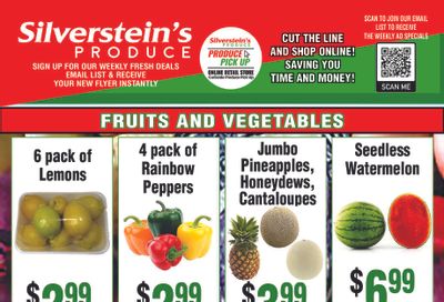 Silverstein's Produce Flyer April 30 to May 4