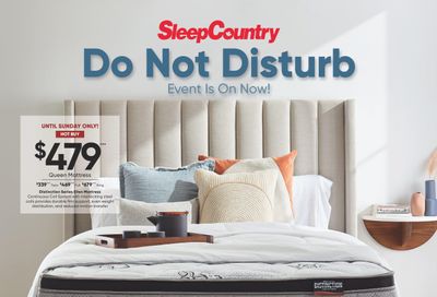 Sleep Country Flyer May 1 to 5
