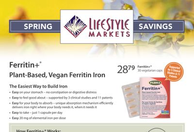 Lifestyle Markets Flora Spring Savings Flyer April 27 to May 31