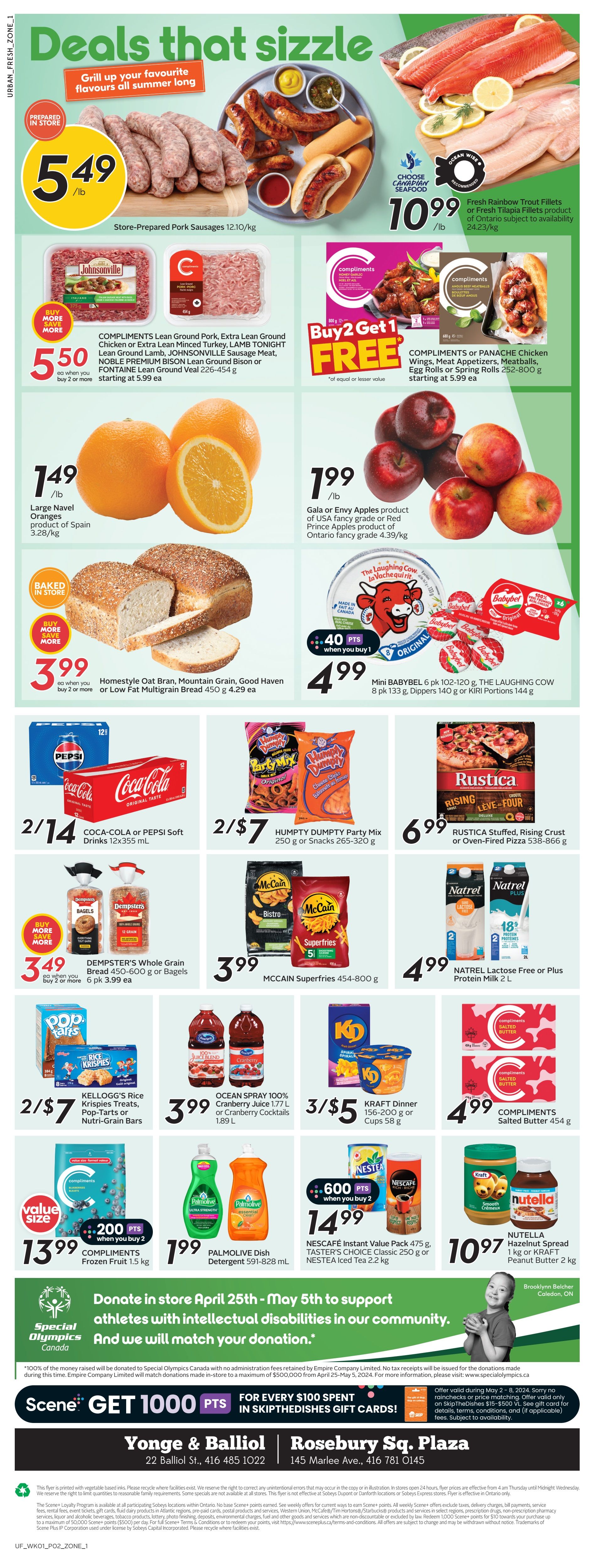 Sobeys Urban Fresh Flyer May 2 to 8