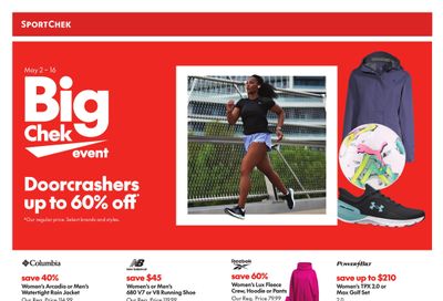 Sport Chek Flyer May 2 to 16