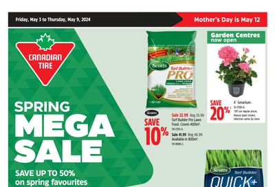 Canadian Tire (Atlantic) Flyer May 3 to 9