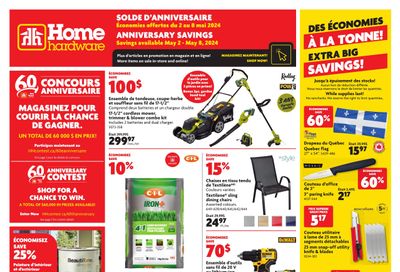 Home Hardware (QC) Flyer May 2 to 8