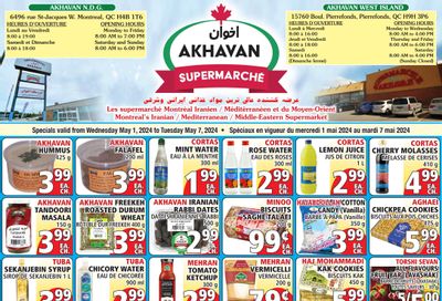 Akhavan Supermarche Flyer May 1 to 7
