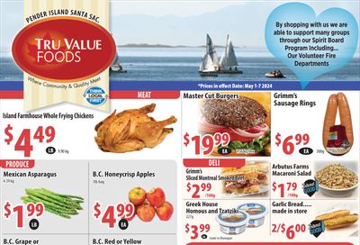 Tru Value Foods Flyer May 1 to 7